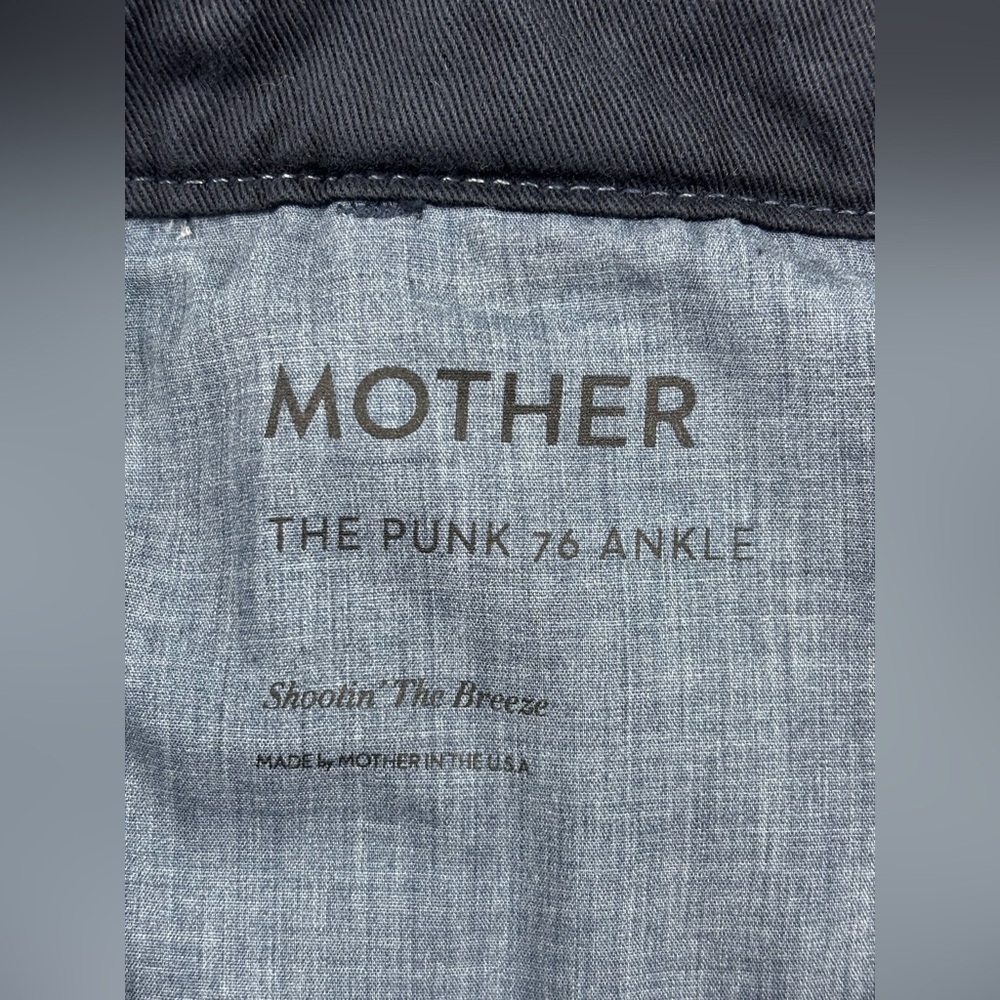 MOTHER | The Punk 76 Ankle | in Deep Navy | Size 30 - Picture 7 of 13